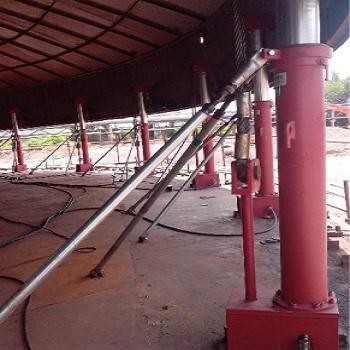 Hoogwaardig Yt-C-serie hydraulisch hefsysteem voor tanks Ingenieur Overzeese service