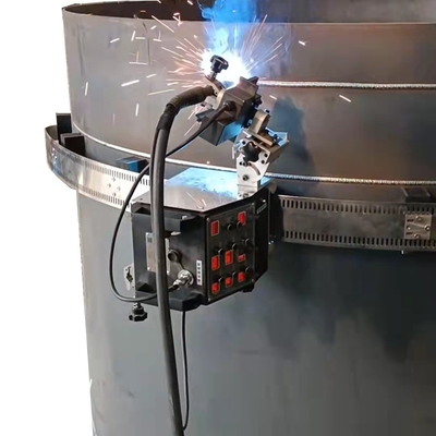 Verticale cirkelvormige naadweldmachine voor SAW-lassen op tanks 220 V horizontale lasmachine