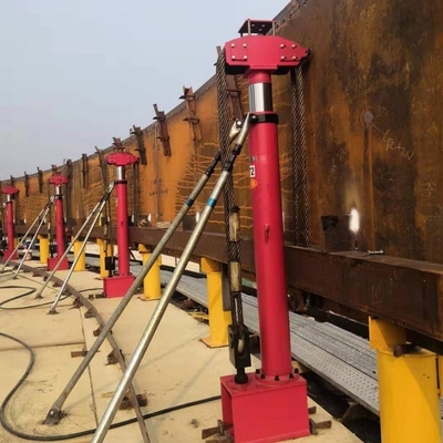 Hydraulische krachten met hoge betrouwbaarheid Tank Lifting Jack Voor tankbouw