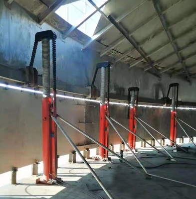 Hydraulische vermoeidheidsbestendige tankverpakkingsapparatuur voor graanopslag silo's