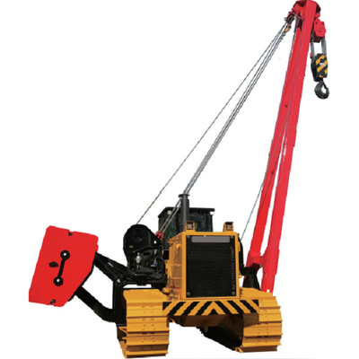 Buitengroepsbuismachine met hydraulische hefarm
